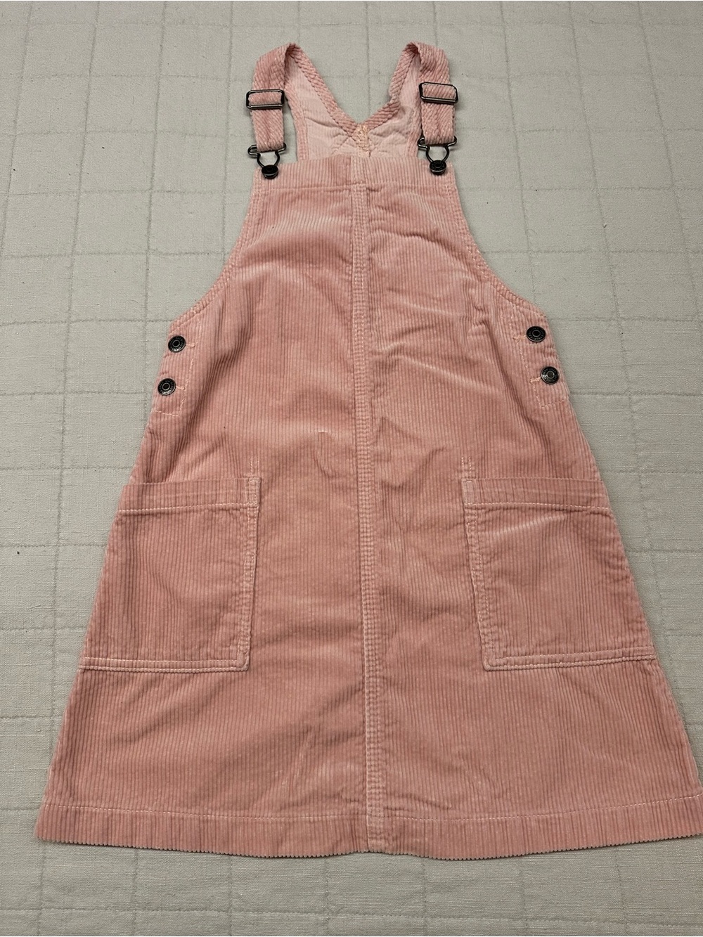 Cat & Jack, Pink Corduroy overall Dress, size L